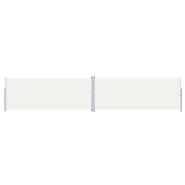 furnicato Seitenmarkise Ausziehbar Creme 200x1000 cm günstig online kaufen