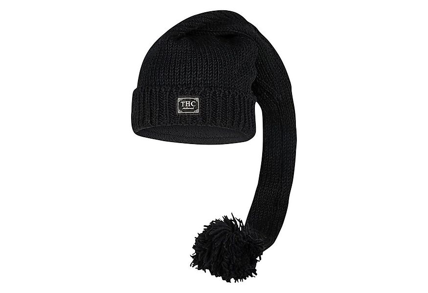 THC Natural Line Strickmütze THC Schafwoll Zipfelmütze 721 schwarz (1 Stück günstig online kaufen