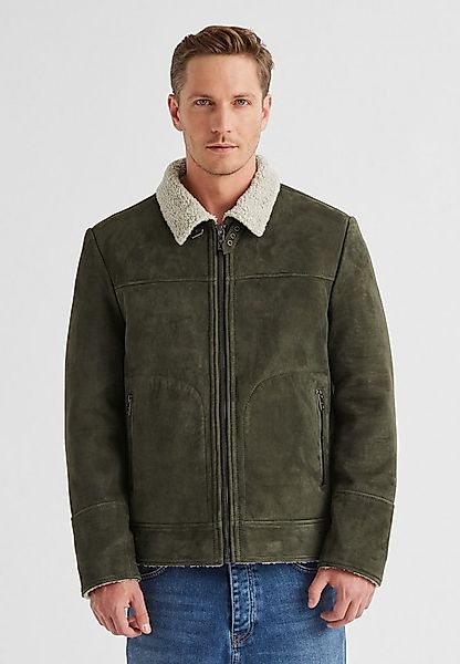 Milestone Lederjacke MSCamino Herren Bikerjacke Jacke Leder normale Passfor günstig online kaufen