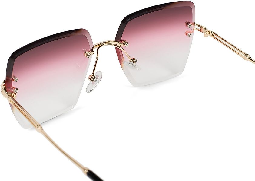 styleBREAKER Sonnenbrille Rahmenlose Rechteckige Sonnenbrille mit günstig online kaufen