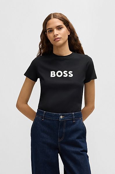 BOSS ORANGE T-Shirt Elogo Premium Damenmode günstig online kaufen