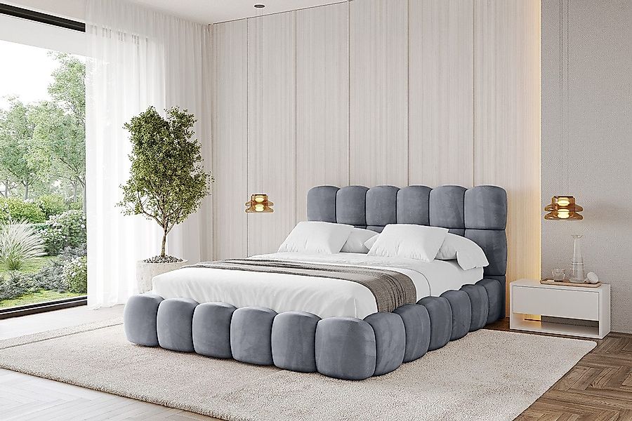 ALTDECOR Polsterbett LEYA (Polsterbett mit Bettkasten günstig online kaufen