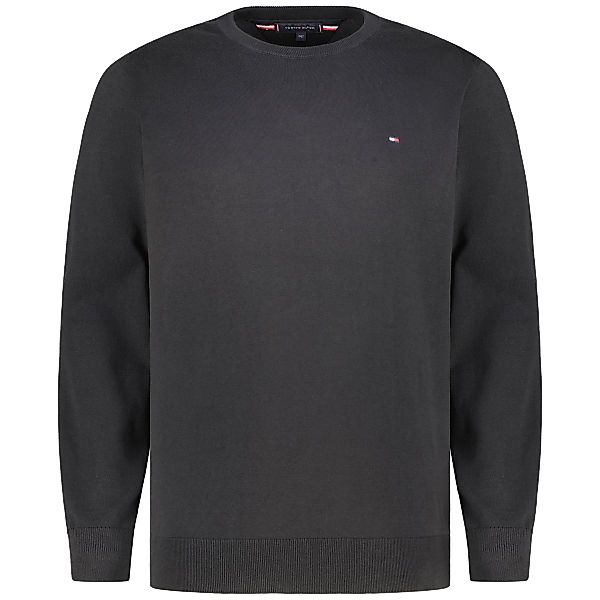 Tommy Hilfiger Feinstrickpullover aus Baumwolle Farbe schwarz Größe: 3XL günstig online kaufen