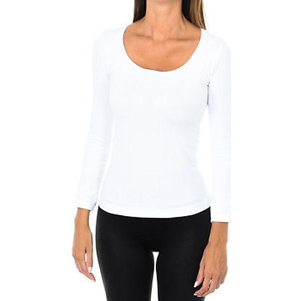 Intimidea  Langarmshirt 210397-BIANCO günstig online kaufen