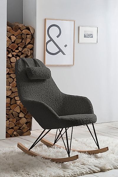 SalesFever Schaukelsessel »Komfortabler Schaukelstuhl zum Entspannen« Exklu günstig online kaufen