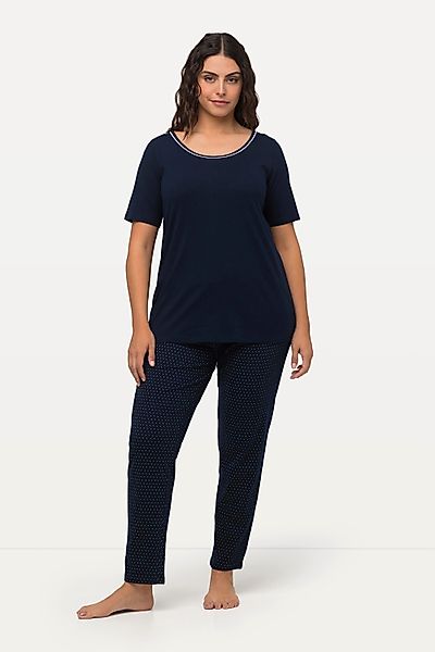 Ulla Popken Pyjama Pyjama Zweiteiler Punkte günstig online kaufen