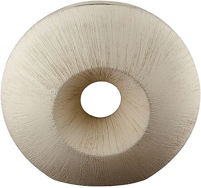 GILDE Tischvase Bologna, Dekovase (1 St), Vase aus Keramik, mit gekratzer O günstig online kaufen