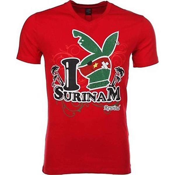 Local Fanatic  T-Shirt I Love Suriname günstig online kaufen