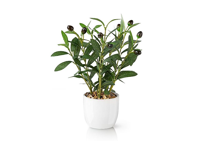 Kunstpflanze Olivenbaum künstlich klein, Kunstpflanzen wie echt Olive, PASC günstig online kaufen