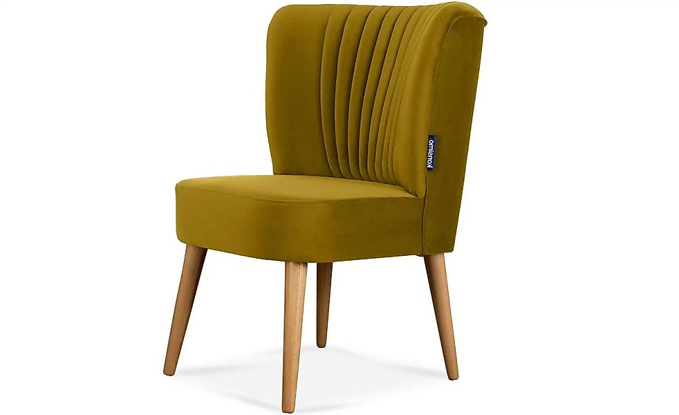 KONSIMO Sessel  Duco ¦ gelb ¦ Maße (cm): B: 63 H: 89 Polstermöbel > Sessel günstig online kaufen