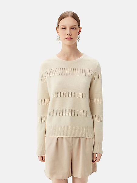 GOBI Cashmere Rundhalspullover Leichter Kaschmir Pullover günstig online kaufen