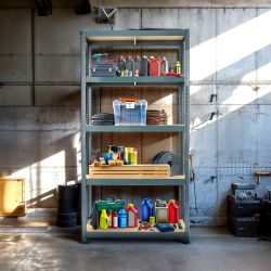 Arebos Schwerlastregal Kellerregal Steckregal verschiedene Farben günstig online kaufen