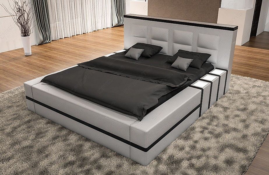 Sofa Dreams Boxspringbett Asti (6 Teile), Kunstleder Bett, LED-Beleuchtung, günstig online kaufen