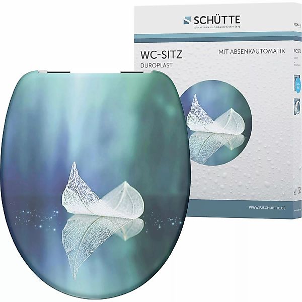 Schütte WC-Sitz Fallen Leaf, Duroplast, mit günstig online kaufen