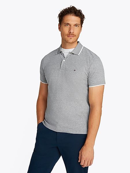 Tommy Hilfiger Linen Piqué Polo Shirt Grün - Größe XXL günstig online kaufen