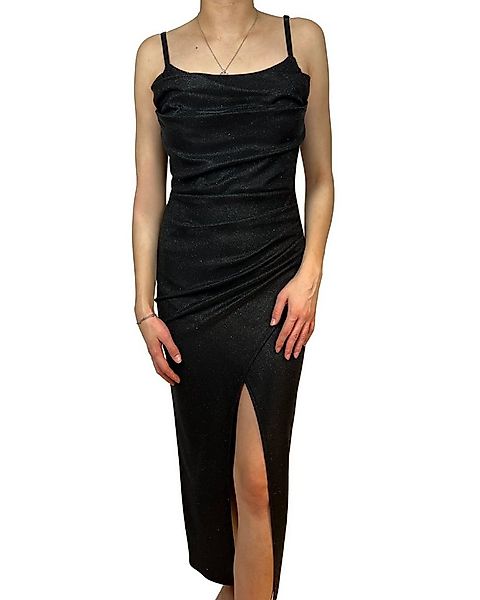 ITALY VIBES Cocktailkleid LUDOVICA - Glitzerndes Maxikleid für glamouröse A günstig online kaufen