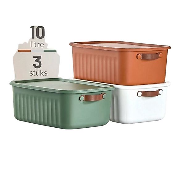 Luxury Bites Aufbewahrungsbox mit Deckel, 20L-15L -10L BPA-freie Kunststoff günstig online kaufen