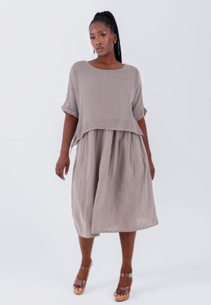 YC Fashion & Style Sommerkleid Lagenlook-Kleid günstig online kaufen