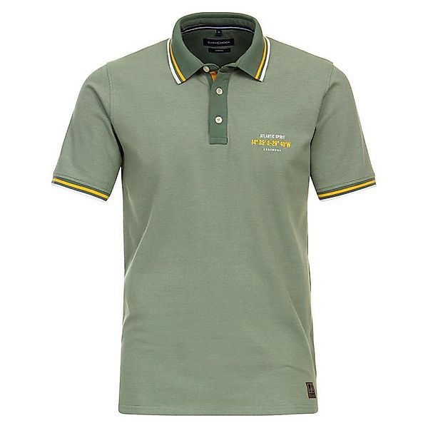 CASAMODA Poloshirt CasaModa Poloshirt Stretch grün melange modisch XXL günstig online kaufen