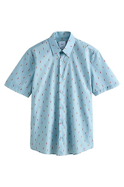 Next Kurzarmhemd Kurzärmeliges Hemd mit Print günstig online kaufen