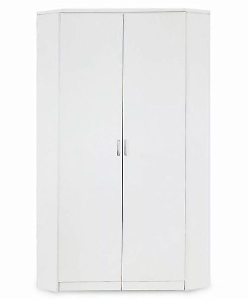 rauch Eckkleiderschrank BREMEN, B 117 x H 199 cm, Alpinweiß, mit 2 Türen, b günstig online kaufen