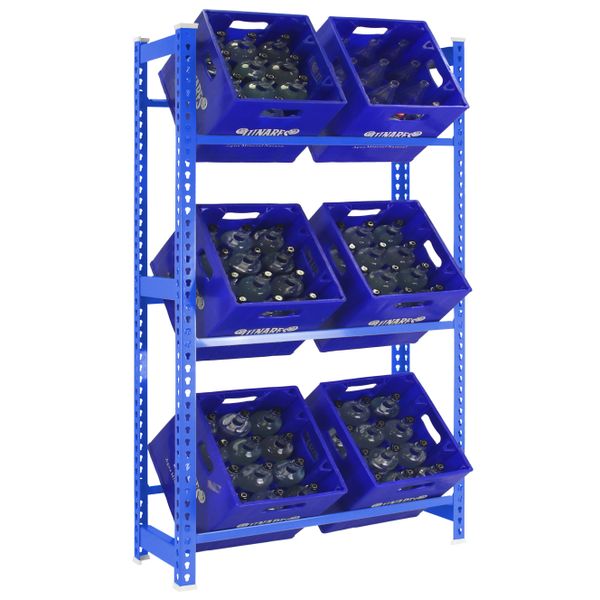 PROREGAL® Standregal Getränkekistenregal Big Elephant 6 günstig online kaufen