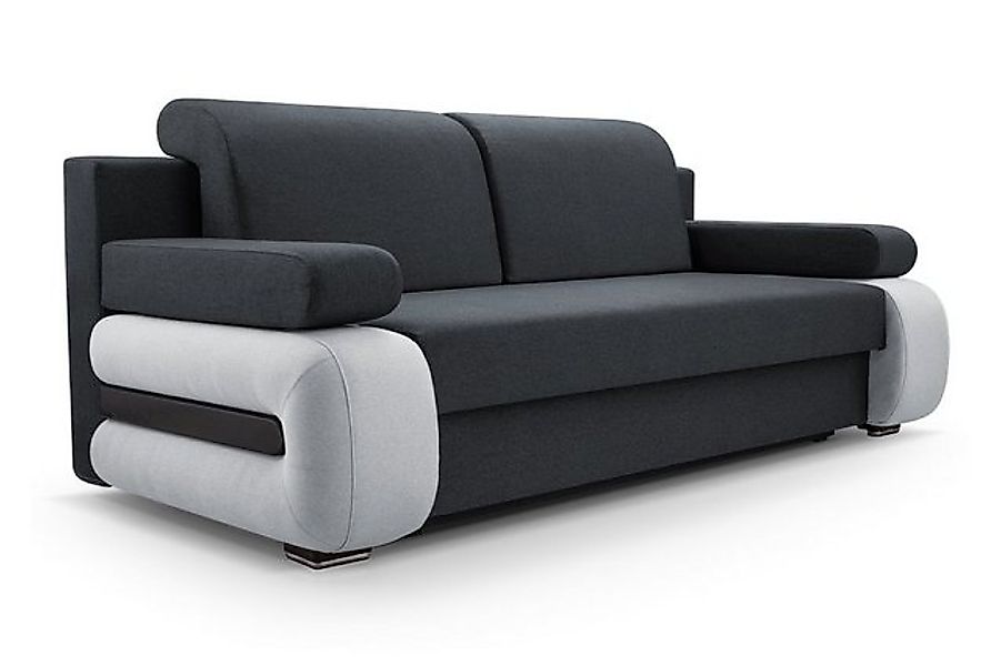 MOEBLO Schlafsofa LEVIN, Modernes Sofa Kippsofa Klappsofa Bettfunktion Couc günstig online kaufen