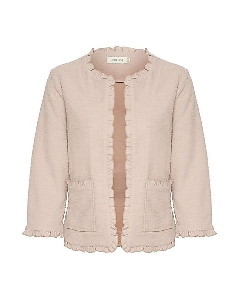 Cream Kurzblazer Mellie (1-tlg) Rüschen günstig online kaufen