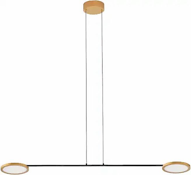 Nova Luce LED-Hängeleuchte »SCOPE«, 2 flammig, Dimmbar; Höhenverstellbar; M günstig online kaufen
