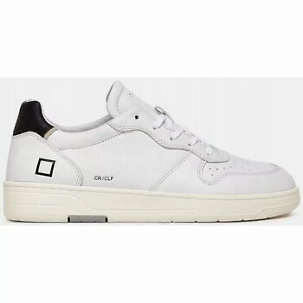 Date  Sneaker M997-CR-CA-WB - COURT CALF-WHITE BLACK günstig online kaufen