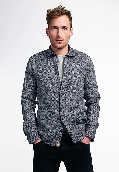 Eterna Langarmhemd "SLIM FIT" EASY IRON (bügelleicht) günstig online kaufen