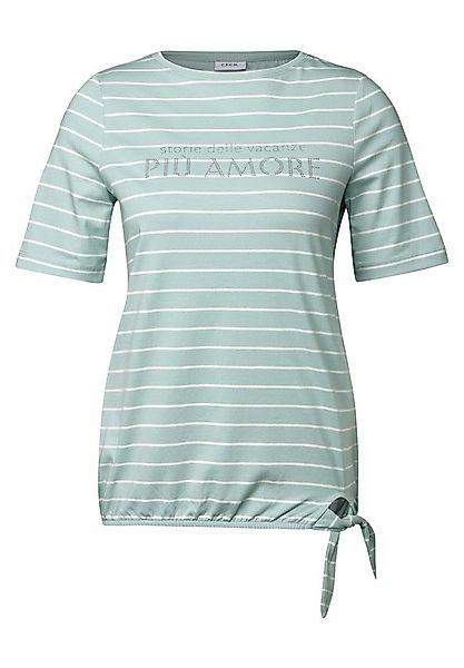 CECIL T-Shirt Stripe T-Shirt with FP günstig online kaufen