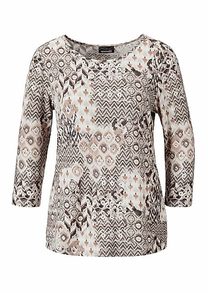GOLDNER Print-Shirt "Kurzgröße Shirt" günstig online kaufen