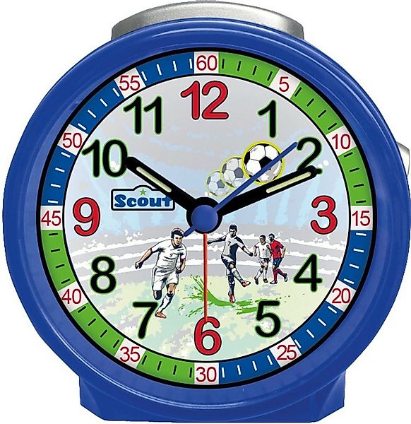 Scout Kinderwecker Fußballwecker, Friends, 280001033 Quarzwecker, Lernwecke günstig online kaufen
