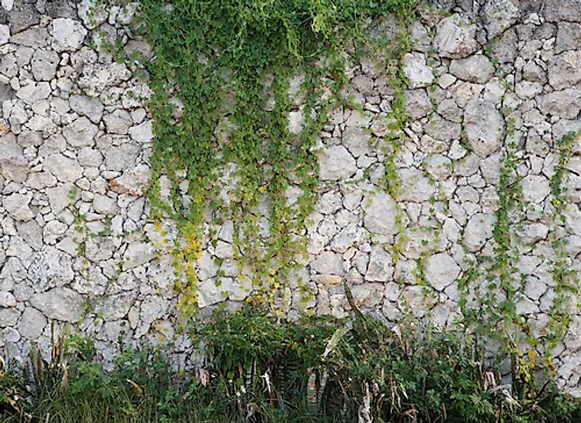 living walls Fototapete »Designwalls Stone Wall« glatt Vlies, Wand, Schräge günstig online kaufen