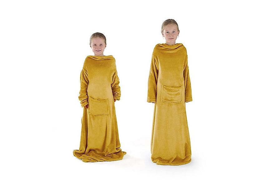 Kinderdecke Ärmeldecke Unisex Kuscheldecke flauschig mit Ärmeln, Blumtal, O günstig online kaufen