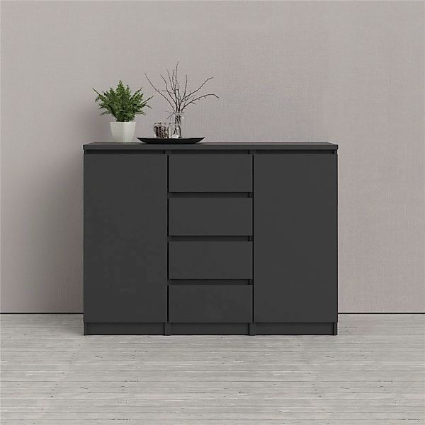 INOSIGN Kommode "Naia, Sideboard, 4 Schubladen, 2 Türen, Aufbewahrung, grif günstig online kaufen