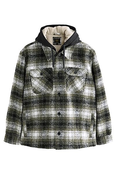 Next Hemdjacke Karierte Hemdjacke mit Teddyfutter günstig online kaufen