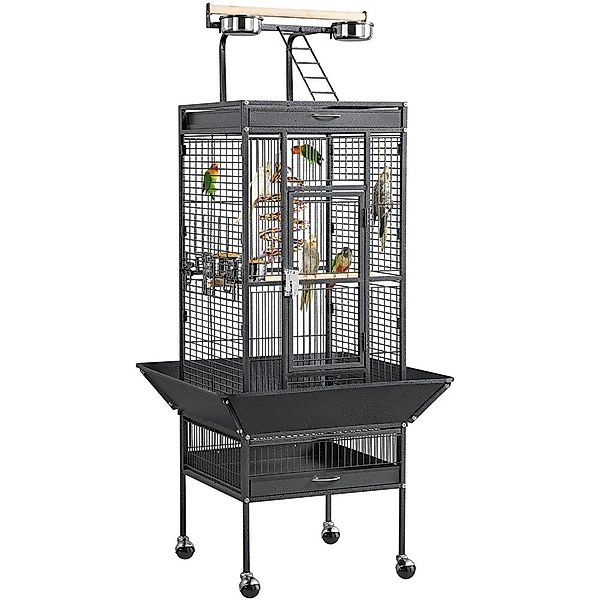 Yaheetech Vogelkäfig, Vogelvoliere Käfig für Wellensittich günstig online kaufen
