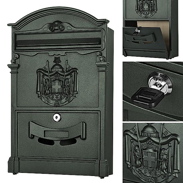Melko Wandbriefkasten Nostalgie Briefkasten Postkasten Antik günstig online kaufen