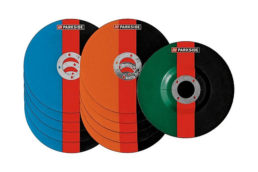 Parkside Trennscheibe ParksideTrenn- Schruppscheiben Set 11-tlg Ø125 mm Win günstig online kaufen