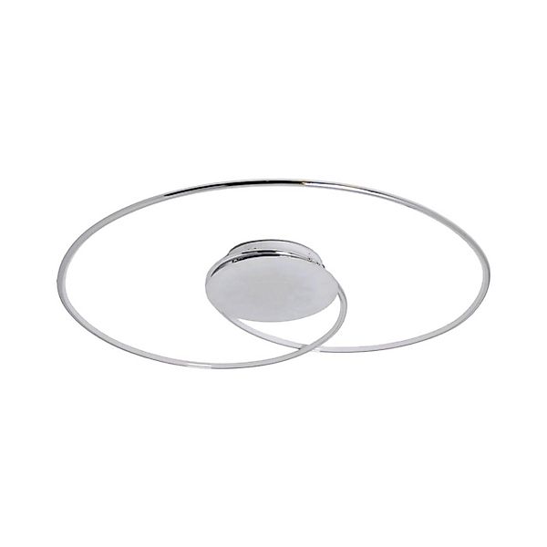 Lindby LED Deckenleuchte Joline 9639014 Modern in Chrom aus Metall Wohnzimm günstig online kaufen