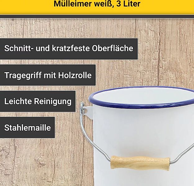 Krüger Mülleimer »Husum«, 1 Behälter günstig online kaufen