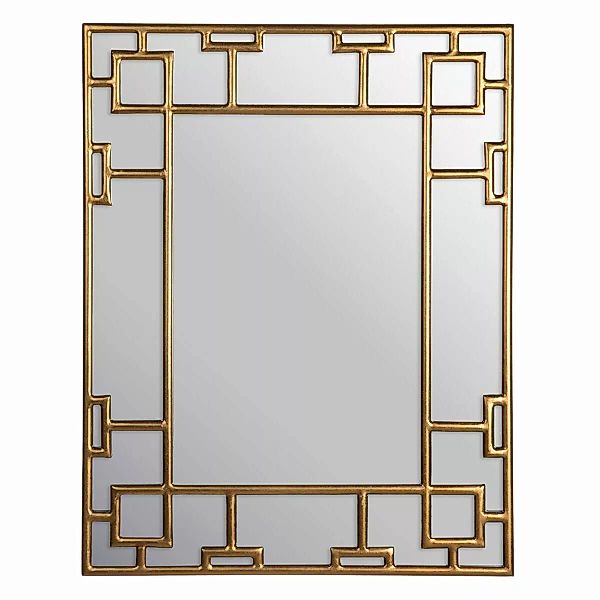 Wandspiegel 70 X 2,5 X 90 Cm Gold Metall günstig online kaufen