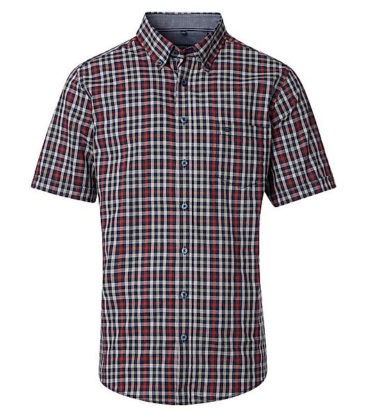 CASAMODA Kurzarmhemd CASAMODA Freizeithemd Kurzarm kariert günstig online kaufen