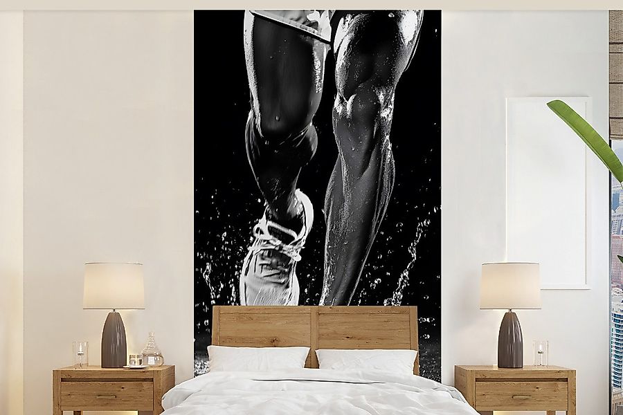 MuchoWow Fototapete Laufschuhe - Laufen - günstig online kaufen