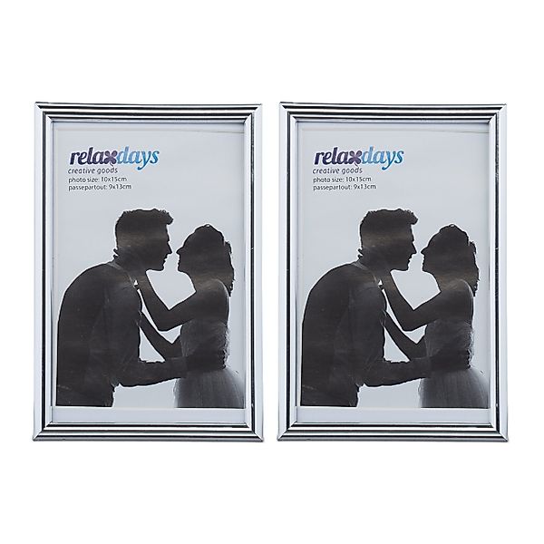 relaxdays Bilderrahmen 2er Set 10 x günstig online kaufen