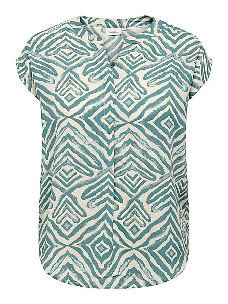 ONLY CARMAKOMA Blusenshirt Design Print Muster günstig online kaufen