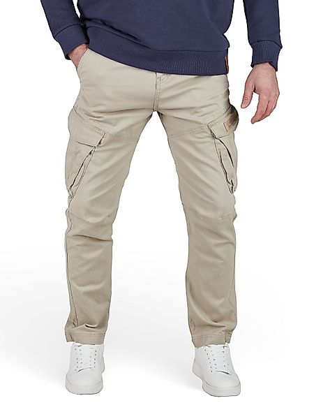 riverso Cargohose Herren Stoffhose RIVNick Tapered Fit Freizeithose mit Str günstig online kaufen