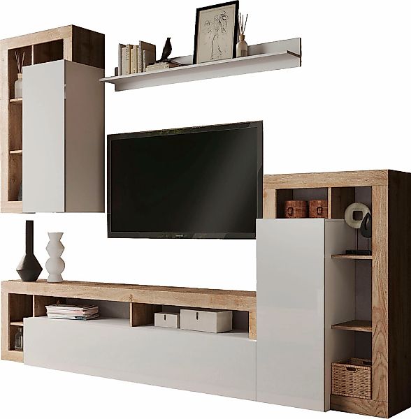 Home affaire Wohnwand "Hamburg" 4 Stk. tlg. günstig online kaufen